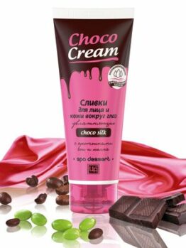 Сливки для лица и кожи вокруг глаз с протеинами сои и шелка «Choco Cream» - Увлажняющие